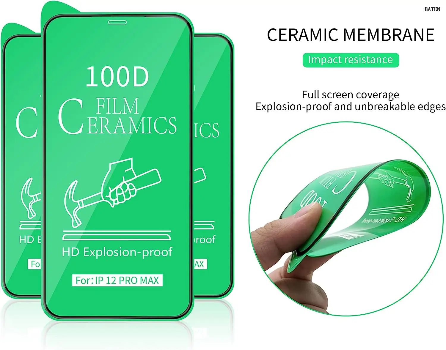 100D ceramic protective film